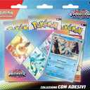 Pokmon TCG: Scarlet and Violet Glaceon Sticker Collection - Prismatic Evolutions (one Holographic Promo Card and Three Expansion Packs)