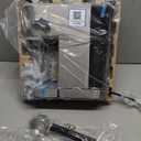 XIXUBX 20Bar Espresso Machine, Compact Espresso Maker with Milk Frother, Stainless Steel Coffee Machine for Cappuccino&Latte, 42oz Water Tank, Visible Pressure Gauge, Home&Office, Silver