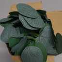 CQURE 12 Pack 84Ft Eucalyptus Garland,Artificial Eucalyptus Leaves Table Greenery Garland Wreath Vines for Wedding Party Table Fireplace Bedroom Wall Room Decor