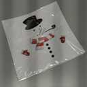 2 x 44pcs Snowman Face Stickers for Crafts Cute Christmas Ornaments Vinyl Snow Man Face Decals Xmas Winter Holiday Stickers for Window Glass Cups Balls Jars Wall Party Supplies Home Decoration(face44)