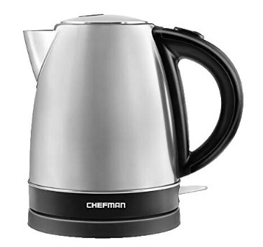 Chefman Rapid-Boil 1.8L Electric Tea Kettle w/ Keep Warm and Tea Infuser - Stainless Steel Chefman Rapid-Boil 1.8L Electric Tea Kettle w/ Keep Warm and Tea Infuser - Stainless Steel