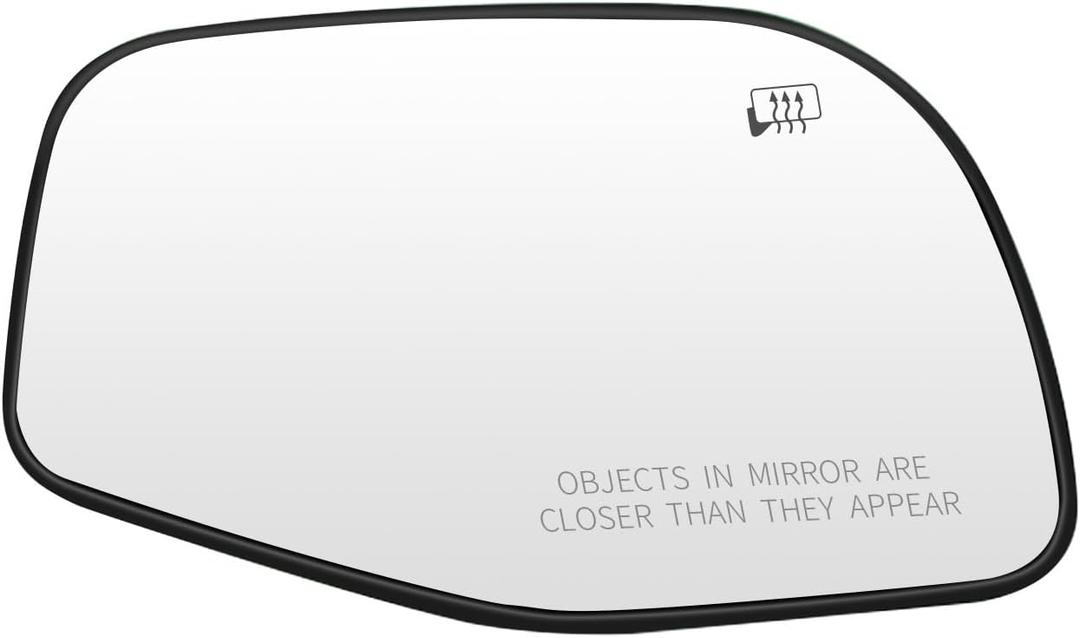 SCITOO Side View Mirror Glass Passenger Right Side Fit For 2002-2005 For FORD/MERCURY EXPLORER/MOUNTAINER W/HEATED Chrome Convex Replacement Exterior Mirror Glass