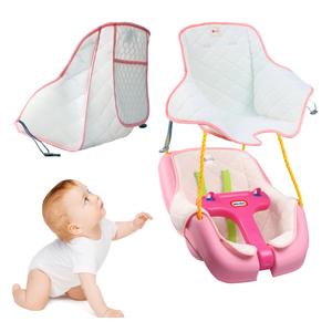 Outdoor Toddler Swing CushionSuitable for Little Tikes Toddler Swing Cushion Breathable and Soft with Air Mesh (Pink)
