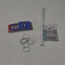 Briwooody 16-29 Inches Adjustable Calendar Holder Set Anchor Chart Date Cards Holder Flip Calendar Chart Rod for Classroom Whiteboard Crafts Home Decor Supplies