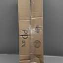 RORA Half Circle Door Mat Front Door Mat Outside Entrance Black Welcome Mats Indoor Outdoor Semicircular Doormat for Outdoor Half Round Door Mats for Garage Muddy Paws 17x30