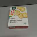 365 by Whole Foods Market, Organic Golden Round Crackers, 12 Ounce (EXP 11/01/25)