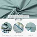 Rouen Mens Polo Shirts Short Sleeve Dry Fit Lightweight Performance Casual Athletic Striped Print Golf Shirts for Men (S)