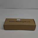 GADFlSH Manual Crevice Weeding Tool, Crack Weeder with 2 Weed Brush Heads, Crevice Weeding Hook with Adjustable Steel Handle for Patios, Decks & Garden Paths