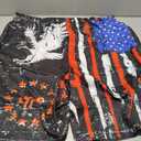 Mens Swim Trunks, Vintage 1776 Patriotic American Flag Mens Board Shorts Swimwear Bathing Suit with Mesh Lining, Funny Hawaii Quick Dry Beach Shorts Swimming Trunks, 4X-Large