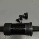 BUCKLOS Bike Square Taper Bottom Bracket - Bicycle BSA Brackets for Mountain/MTB/Road/Fat Bike/Ebike (BB68-Black, 116mm)