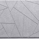 Diatomaceous Earth Bath Mat, Easy to Clean Stone Bath Mat, Bathroom Mat Quick Dry, Eco-Friendly Stone Mat, Bath Mat - Super Absorbent Shower Mat (24 in x 16 in*) Grey Bathroom Rugs, Diatomite Bath Mat (5 Pack)