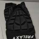 Frelaxy 3D Protective Butt Pads Padded Shorts for Snowboard, Ski and Skate, Crash Pad Impact Gear, Protection for Tailbone, Hip, and Butt (Medium, Black)