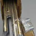 Warm Gold Corner Window Curtain Rods with Aluminum End Cap Finials and Brackets,1 Inch Diameter Bay Window Curtain Rods,2 Sided 32-86 Inch Adjustable Drapery Rod