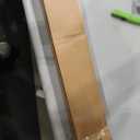LazBlinds No Drill Blackout Roller Shades, 32" W x 48" H, Dark Coffee