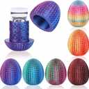 6 Pcs Easter Egg Puzzle Box Money Puzzle Box for Cash Gift with Hidden Compartments Present for Easter Birthdays & Special Occasions 2026 Creative Gift Ideas (Colorful)