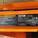 VEVOR Hydraulic Shop Press, 12 Ton/26000lbs, H-Frame, 4-Hold Adjustable Height, with Movable Plates, for Garage or Professional Users, Orange