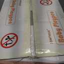 Baby Playpen 79"x79" Extra Large Play Pen for Babies and Toddlers, Safety Baby Play Yard & Fence with Dual Zipper Doors, Dual Storage Mesh Pockets, and Fully Transparent Sides, Grey 