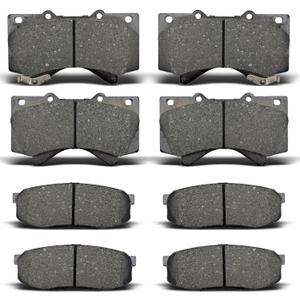 Front Rear Brake Pads Set For Toyota Land Cruiser 2008-2011 2013-2017,For Toyota Sequoia 2008-2017,For Toyota Tundra 2007-2017
