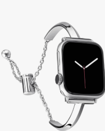 PlusRoc Stainless Steel Band Compatible with Apple Watch Band 38mm 40mm 41mm 42mm 44mm 45mm 46mm 49mm iWatch SE Series 11 10 9 8 7 6 5 4 3 2 1, Slim Versatile Bangle Bracelet for Women
