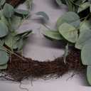 20" Mixed Eucalyptus Wreath Traditional and Symbolic Greenery Arrangement for Wedding Decor Front Door Wall Window Farmhouse Christmas Festival Porch Patio Garden Decor