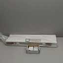 DEZ FURNISHINGS Cordless 2" Smooth Faux Wood Blind, 23.5" W x 64" H, Smooth White