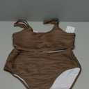 VIMPUNEC High Waisted Bikini Sets for Women Two Piece Tummy Control Swimsuits Sporty High Cut Bathing Suit Medium