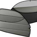 Front Door Window Covers(Pair) for Mercedes-Benz Sprinter NCV3, 2007-2018, Magnetic Insulated Blackout Window Sunshade, Foldable Design, with Bug Screen, 3 Season