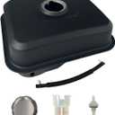 YAMAKATO 196cc 208cc 212cc GAS FUEL TANK Assembly for Honda GX160 GX200 GX140 5.5hp 6.5hp 17510-ZE1-030ZA Generac Washer Black 0.88 gal.
