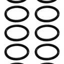 Sterling Seal & Supply 443 EPDM O-Ring, 70A Durometer, Black, 7-1/2" ID, 8" OD, 1/4" Width (Pack of 10)