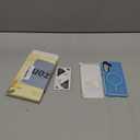 for Samsung Galaxy S25 Case, Matte Magnetic Phone Case with 1 Screen Protector, Support for Magsafe, Translucent Frosted Shockproof Protective Cover for Samsung Galaxy S25, Light Blue