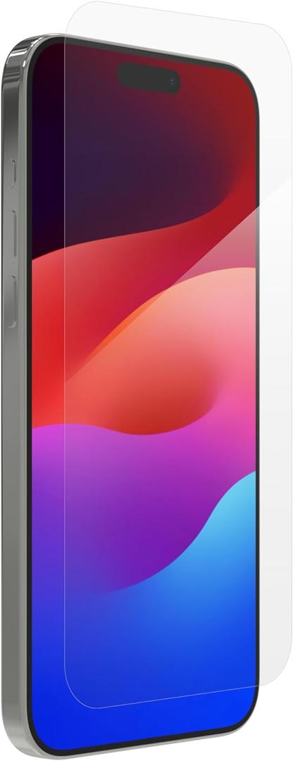 ZAGG XTR3 iPhone 15 Pro Max Screen Protector - Glass, Blue-Light Filtration, 10X Stronger, Edge-to-Edge Protection, Scratch & Smudge-Resistant Surface, InvisibleShield