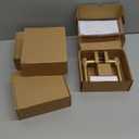 Asidrama 4 Pack Privacy Gold Door Handles, Door Lever with Door Knobs Indoor for Bedroom or Bathroom, Heavy Duty Brushed Gold Door Handles Interior with Locks for Left Right Sided Doors