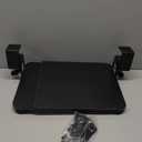 Pull Out Under Desk Mouse Tray, Computer Hand Bracket, No Punching Required, Mouse Stand for Tables Below 7cm(Black)