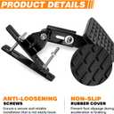Auto Vehicles Brake and Accelerator Pedal Extenders Adjustable Length and Angle for Short Drivers People Driving Cars,Works for Cars,Go Kart,Ride on Toys