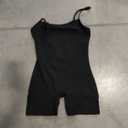 BRABIC Black Shorts Jumpsuit for Women 2024 One Piece Shorts Rompers Shapewear Bodysuit Tummy Control(Black, X-Large)