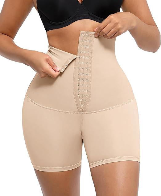 Shapewear for Women Tummy Control High Waisted Butt Lifting Shapewear Shorts Girdles Fajas Colombianas Body Shaper, L