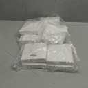 Sedmoon 5inch Vinyl Pyramid Style Fence Post Cap 5 x 5 Vinyl Pyramid Fence Post Cap for Mailbox, Lamp Post, Deck, Dock, Piling Caps (8)