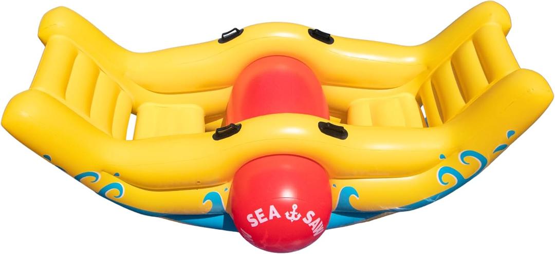 Swimline Sea-Saw Rocker , Yellow Swimline Sea-Saw Rocker , Yellow