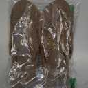 COFACE Womens Orthopedic Sandals Comfortable Orthotic Soft Cushion Recovery Plantar Fasciitis Walking Slip On Ladies Cloud Cross Slides for Woman Size 5-11 (9, Brown)