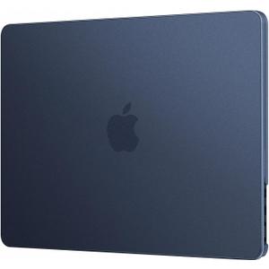 EooCoo Compatible with MacBook Air 13 inch Case M5 2026-2022 M4 M3 M2 A3449 A3240 A3113 A2681, 100% Match Official Color, Upgrade Matte, Dent & Scratch Protection Hard Shell for Mac Air 13.6, Midnight