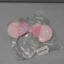 JOYFISCO Mouse Ears Headbands Shiny Bow Mouse Ears Headband Glitter Party Princess Decoration Cosplay Costume for Girls Women Halloween Birthday Party (Pink Pearl)