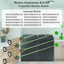 Upgraded WA45T3400AW WA45T3400AV WA40A3005AW WA44A3405AP WA44A3405AV Washer Suspension Rods, Fit for Samsung Washer WA41A3000AW WA45T3400AP WA45N3050AW WA44A3405AW