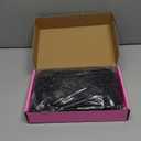 Black Butterfly Locs 13x6 Lace Wig Goddess Braids Lace Front Wig with Baby Hair Synthetic Pre-twisted Fluffy Goddess Butterfly (1B)