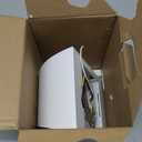 KICAAO Modern LED Wall Sconce,Warm White 3000K,Hardwired Indoor Outdoor Wall Lights Set of 2 Up and Down Wall Mount Light for Living Room Bedroom Hallway Corridor Conservatory(with G9 Bulbs) (White)