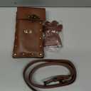 FunMular Renaissance Accessories Costume Women Belt Pouch Medieval Viking Potion Bottles Leather Belt Leaf Skirt Hikes (Brown belt)