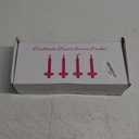 150 Church Candles with Drip Protectors for Devotional Candlelight Vigil Service, Box of 150 Candles, Unscented White 5" H X 1/2" D, No Smoke