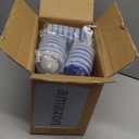 CTIME Disposable Toilet Brush Family Set Includes 60 Brush Heads, a Stylish Brush Handle, an Automatically Opening Replacement Brush Head Storage Box. Suitable for Bathrooms, Toilets and RVs