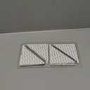 Rabenda 24 Pcs Grippers for Rugs, Non Slip Rug Pads for Hardwood Floors and Tiles, Reusable Rug Tape for Area Rugs, Dual Sided Adhesive Rug Pad Gripper Keep Corners Flat,(Black)