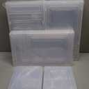 Clemate Upgraded X-Large Shoe Organizer,Shoe Storage Organizer,12 Pack,Shoe Box Clear Plastic Stackable,Drop Front Shoe Box with Clear Door, Shoe Containers For Sneaker Display,Fit up to US Size13