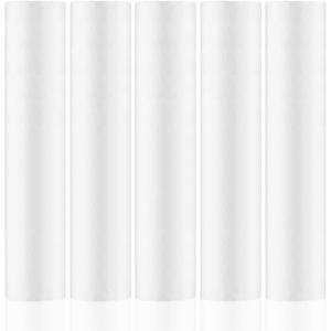 Lainrrew 5 Sheets Plastic Drop Cloths, Disposable Painters Drop Cloths Anti-dust Sheet Cover Furniture Cover Floor Protection for Painting (3 x 20m/ 9.8 x 65.6 Feet)